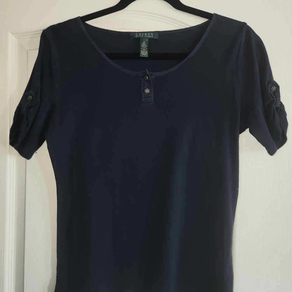 Women's Navy Blouse